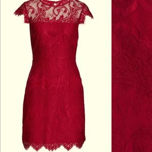 Red Lace Dress